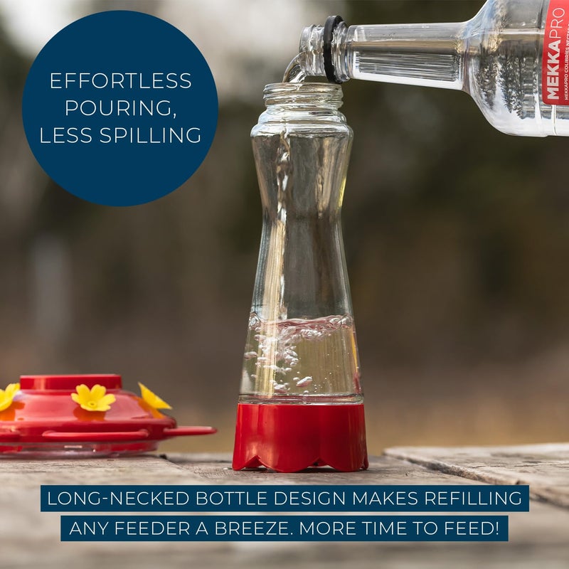 MEKKAPRO Premium Hummingbird Nectar - 60oz - Attract, Delight, and Energize Your Garden with Our Irresistible Sugar-Packed Formula - No Mess, No Fridge Needed - Ready-to-Use Convenience - Image 5